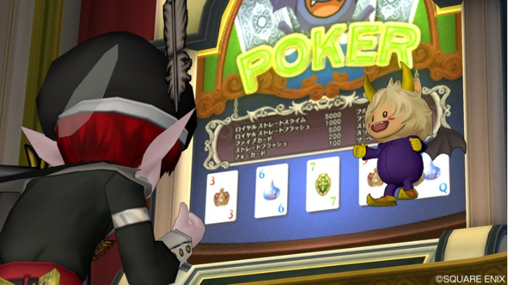 悪魔がささやくポーカー台
